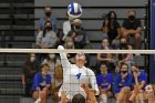 VB vs RIC  Wheaton Women's Volleyball vs Rhode Island College. - Photo by Keith Nordstrom : Wheaton, Volleyball, VB